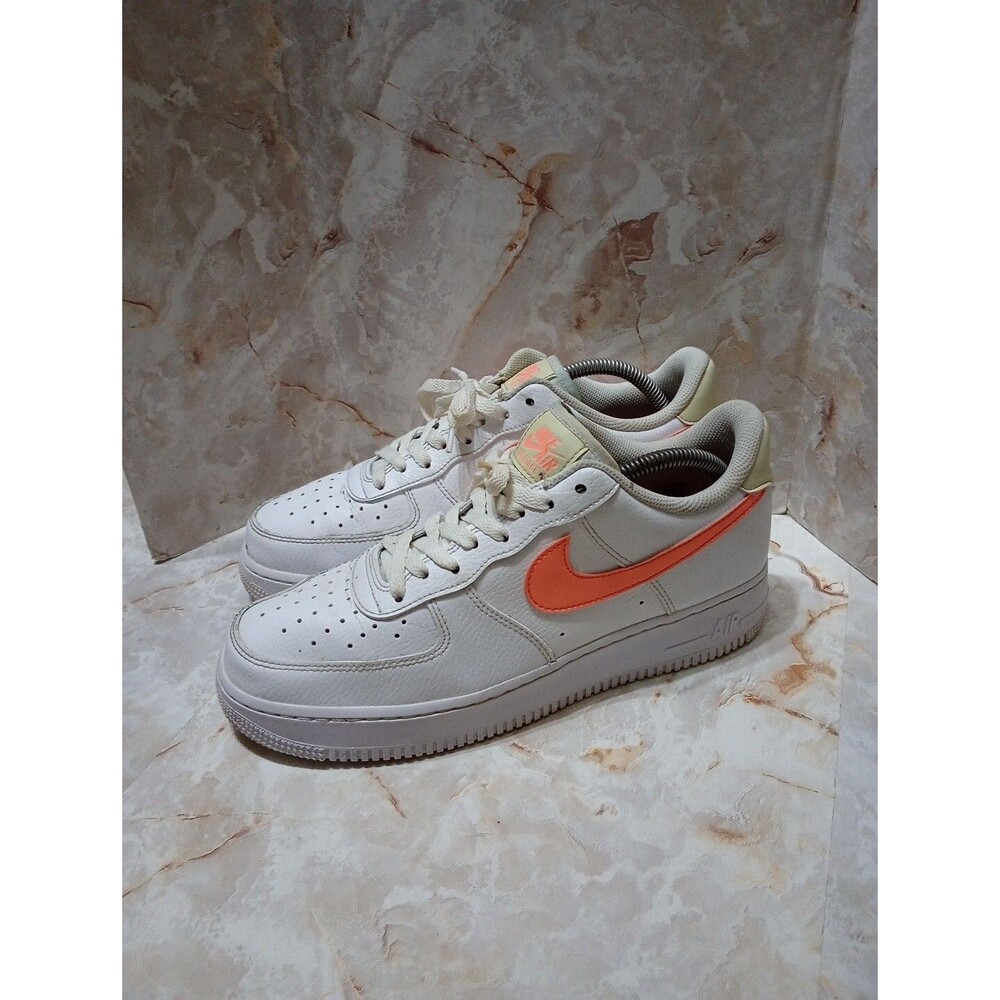 Nike Air Force 1 ‘07 Next Nature White Arctic Orange Size 10.5 Womens